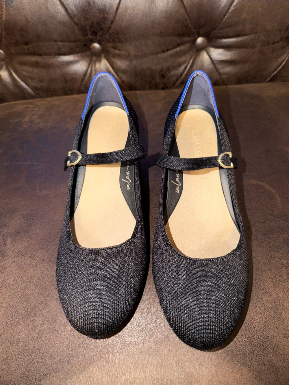 Rothy’s Block Heel Black Mary Janes - Picture 2 of 6